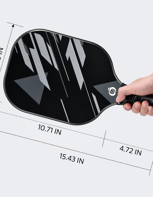 Load image into Gallery viewer, Pickleball Paddles, Lightweight Pickleball Rackets W/Fiberglass Surface, Pickleball Set with 4 Pickleball Balls and 1 Bag
